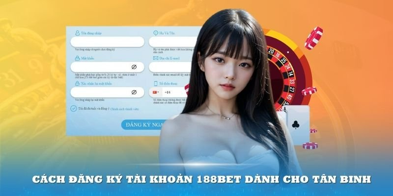 Thao tác đăng ký 188BET cực cơ bản với 3 bước nhập Thao tác đăng ký 188BET cực cơ bản với 3 bước nhập